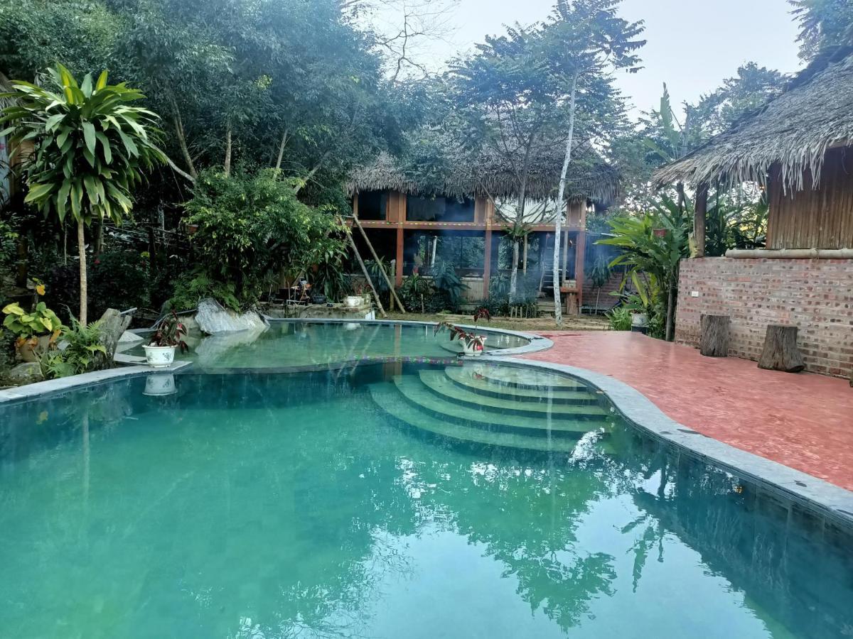 Puluong Homestay1Holiday Pu Luong Exteriér fotografie